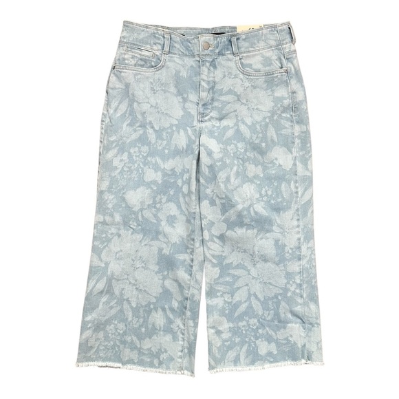 NYDJ Major Marian Annabella Print Capri Jean. Sz: 10 - Picture 5 of 12